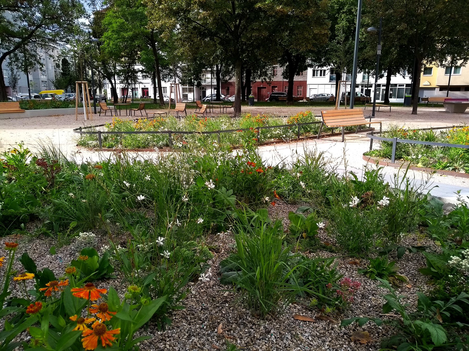 Grünanlage am Johann-Nepomuk-Berger-Platz